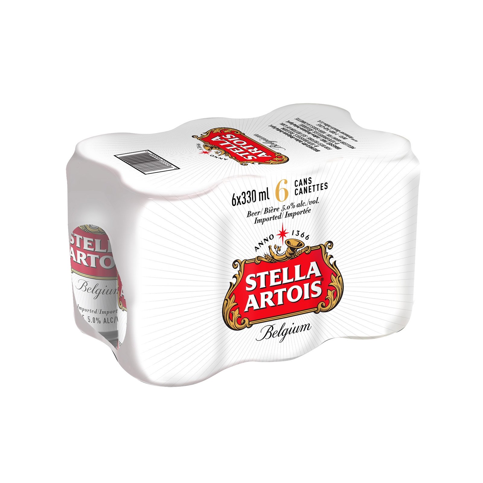 Μπύρα κουτί Stella Artois (6×330 ml)