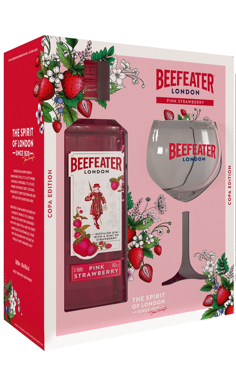 Τζιν Beefeater Pink (700 ml) + Δώρο ποτήρι