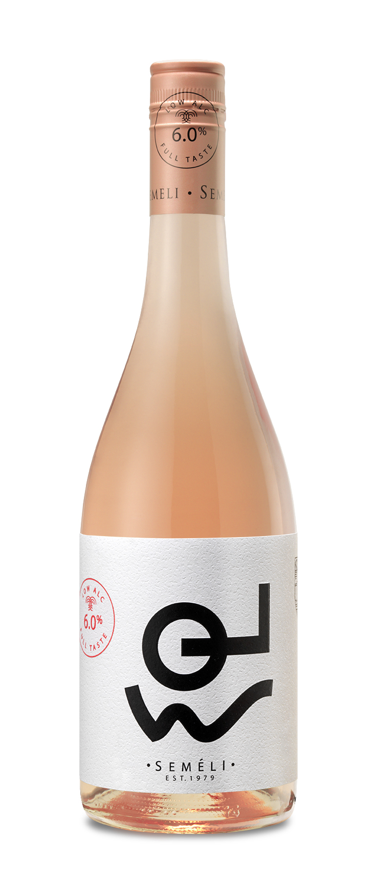 Σεμέλη Α.Ε Οίνος Ροζέ Low Alcohol Σεμέλη 2023 (750 ml)