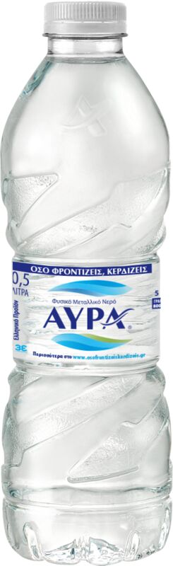 Φυσικό Μεταλλικό Νερό Αύρα (500ml)