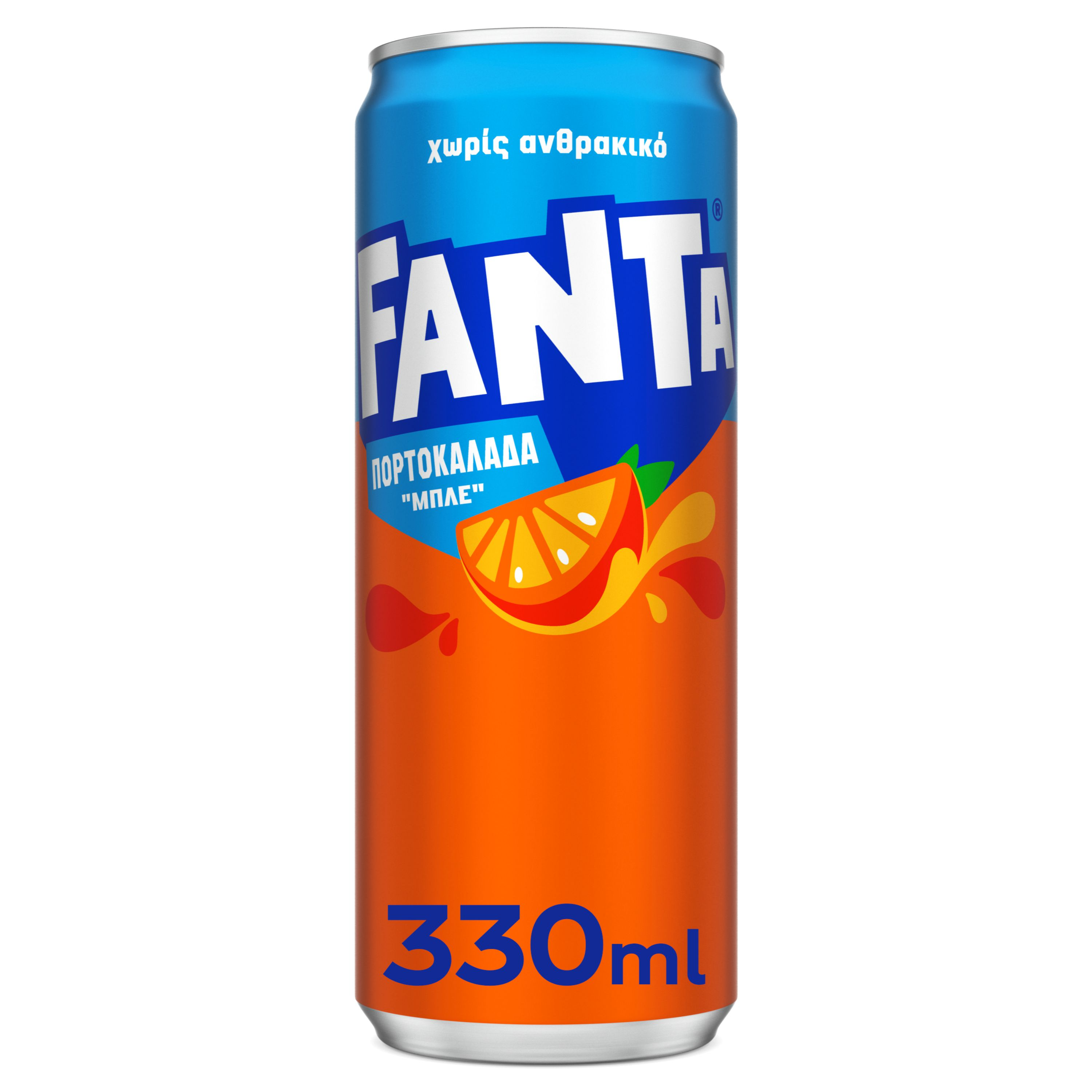 The Coca Cola Company Πορτοκαλάδα Χωρίς Ανθρακικό Κουτί Fanta (330 ml)