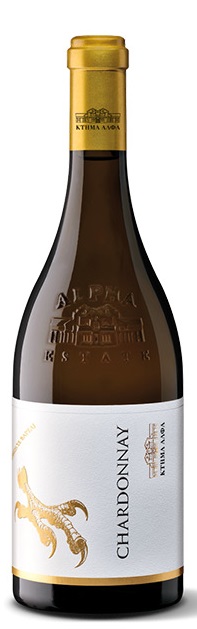 Οίνος Λευκός Chardonnay Κτήμα Άλφα (750 ml)