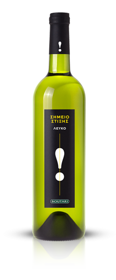 Οίνος Λευκός Σημείο Στίξης Μπουτάρη (750 ml)
