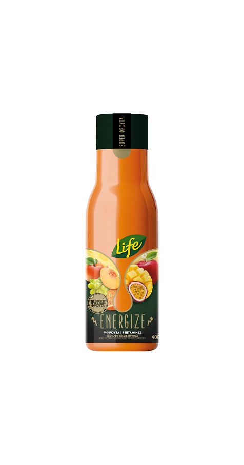 Χυμός 9 Φρούτα Life Fresh (400 ml)