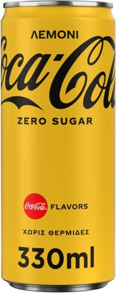 Coca-Cola Zero Λεμόνι Κουτί 3x(330 ml)