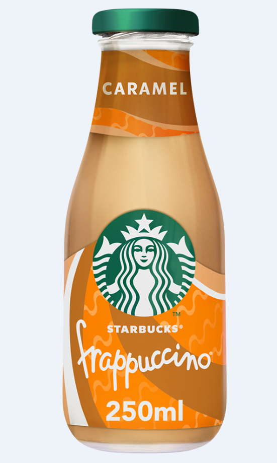 Starbucks Κρύο Ρόφημα καφέ Frappuccino Caramel Starbucks (250ml) 