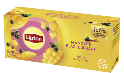 Ελαϊς-Unilever Hellas Α.Ε. Αφέψημα Μάνγκο Φραγκοστάφυλο Lipton (20 πυραμίδες x 1,7 g)