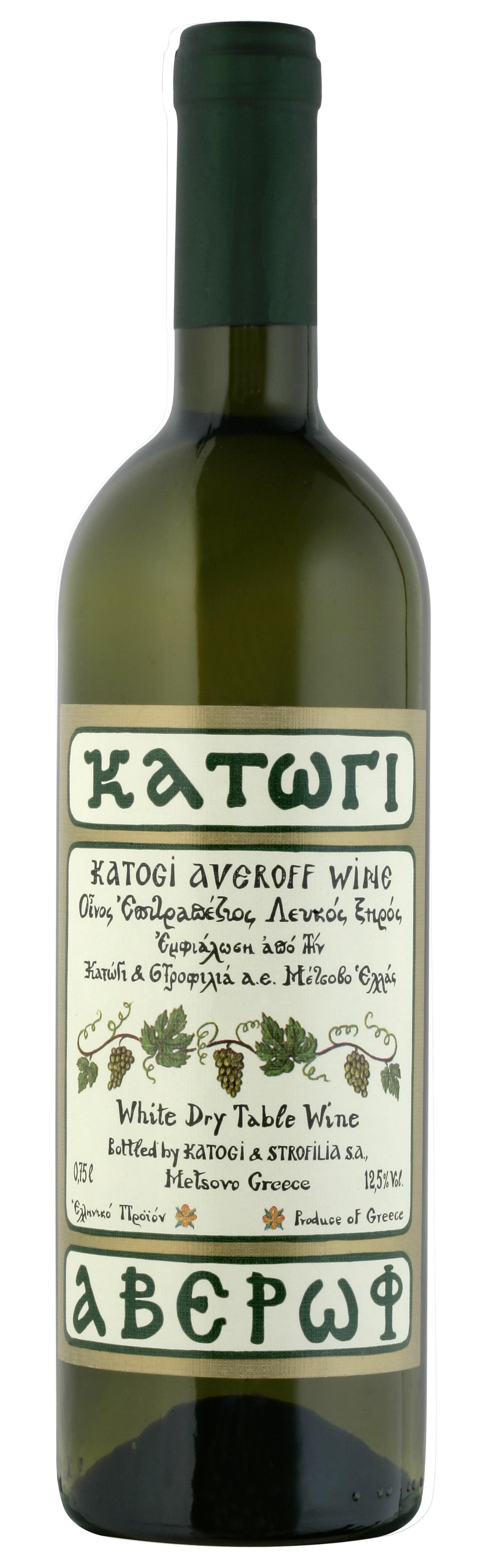 Οίνος Λευκός Ξηρός Κατώγι Αβέρωφ (750 ml)