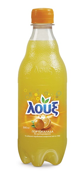 Πορτοκαλάδα Με Ανθρακικό Λουξ (500ml)