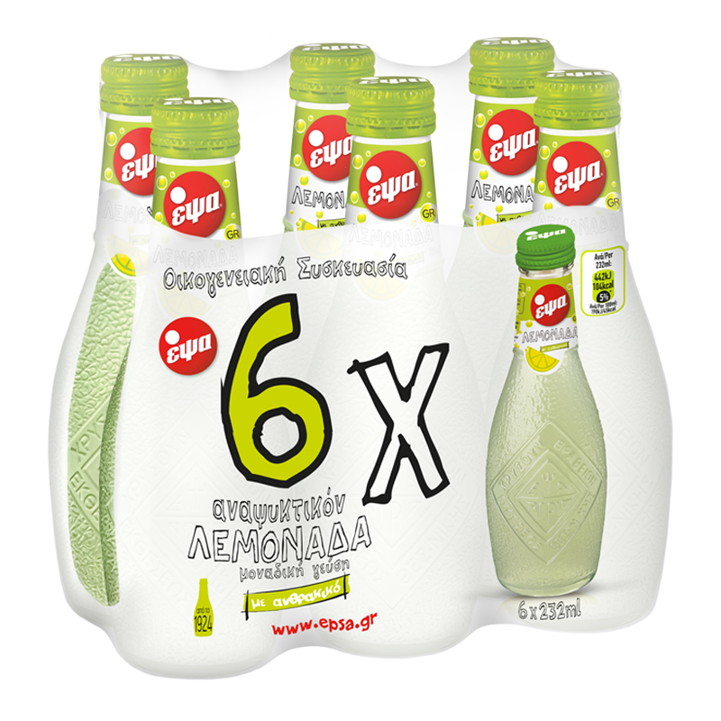Λεμονάδα Φιάλη Έψα (6×232 ml)