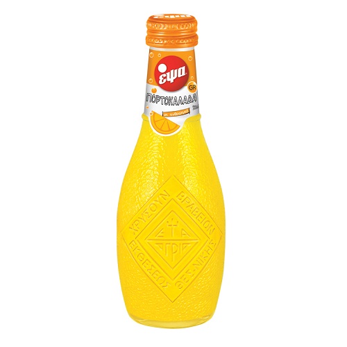 Πορτοκαλάδα με Ανθρακικό Φιάλη Έψα (232 ml)