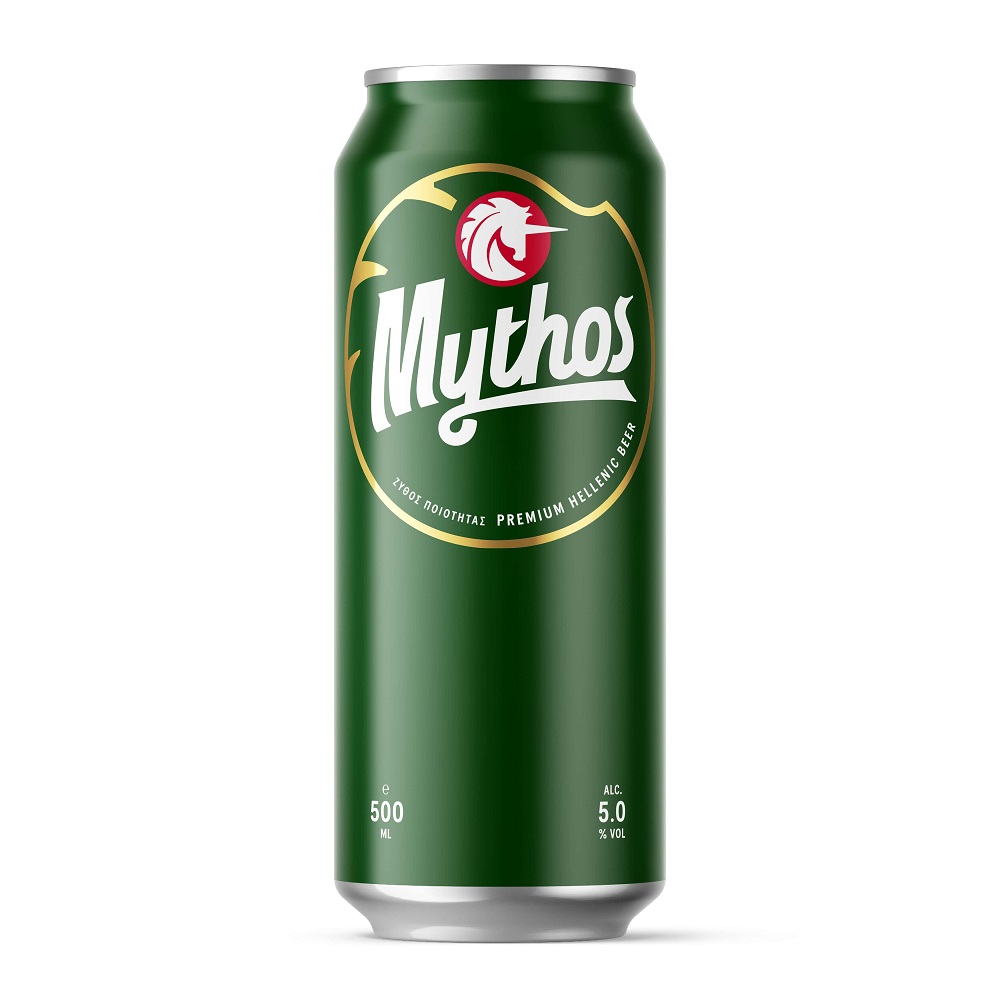 Ολυμπιακή Ζυθοποιία Α.Ε. Μπύρα Κουτί Mythos (500 ml)