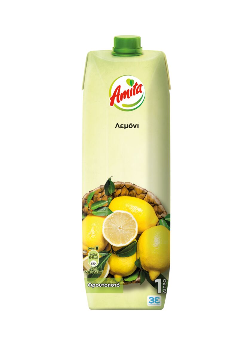 Φρουτοποτό Λεμόνι Amita (1 lt)