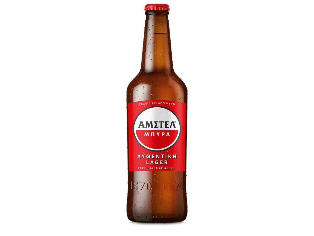 Μπύρα Lager Φιάλη ΑΜΣΤΕΛ (500 ml)