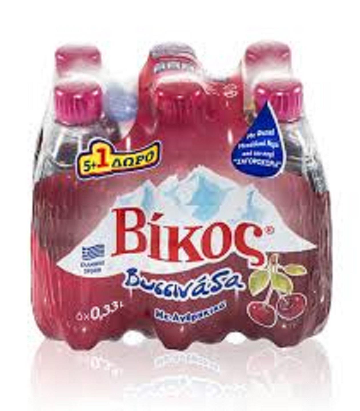 Βυσσινάδα Βίκος (6×330 ml) 5+1 Δώρο