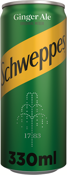 Αναψυκτικό Ginger Ale Schweppes (330 ml)