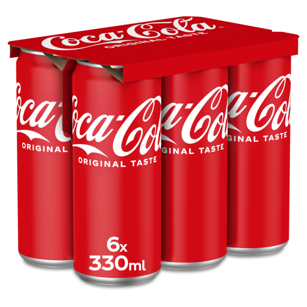The Coca Cola Company Coca-Cola Κουτί (6x330 ml)