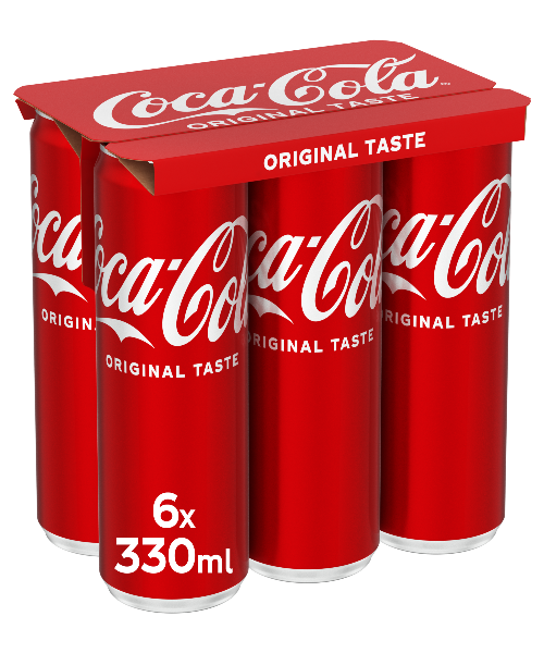 The Coca Cola Company Coca-Cola Κουτί (6x330 ml)
