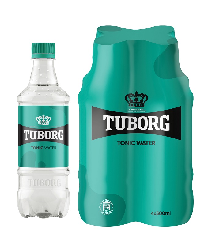 Tonic Water Φιάλη Tuborg (4×500 ml)