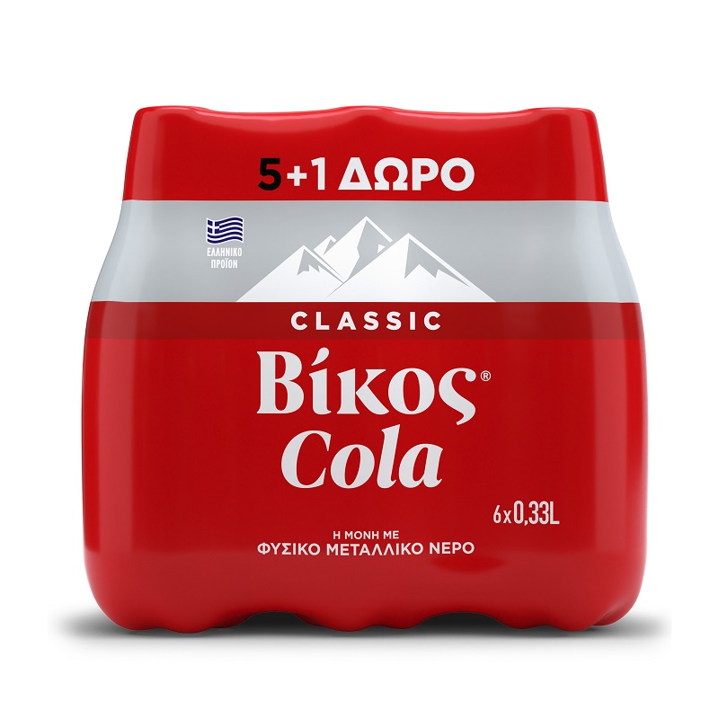 Cola Βίκος (6×330 ml) 5+1 Δώρο