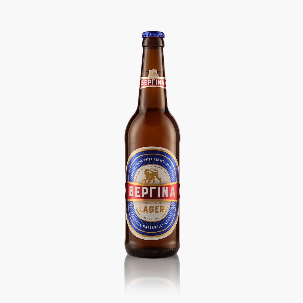 Μπύρα Φιάλη Premium Lager Βεργίνα (500 ml)