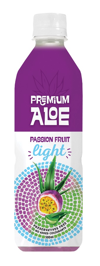 Ρόφημα Αλόης με Φρούτα του Πάθους Light Premium Aloe (500 ml)