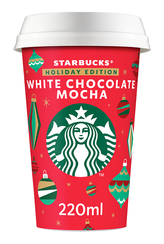 Iced Coffee drink White Chocolate Mocha Starbucks 220 ml