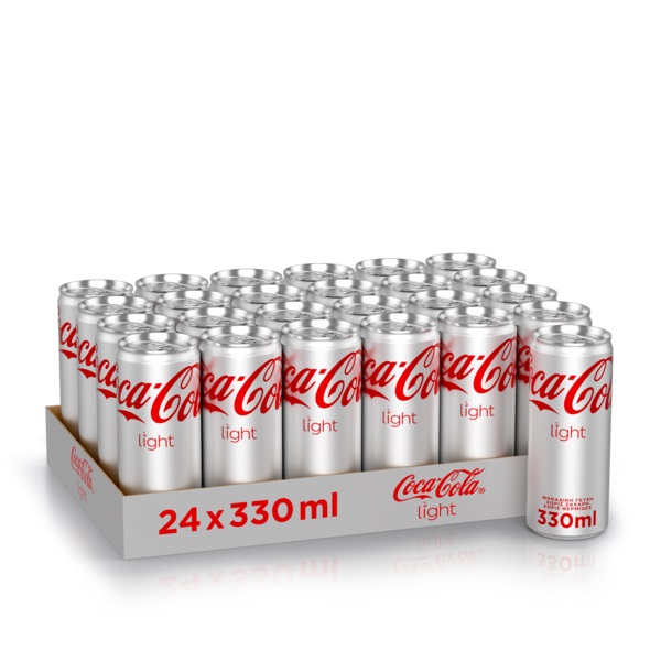 The Coca Cola Company Coca-Cola Light Κιβώτιο (24x330 ml)
