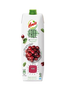 Φρουτοποτό βύσσινο Amita Free (1 Lt)