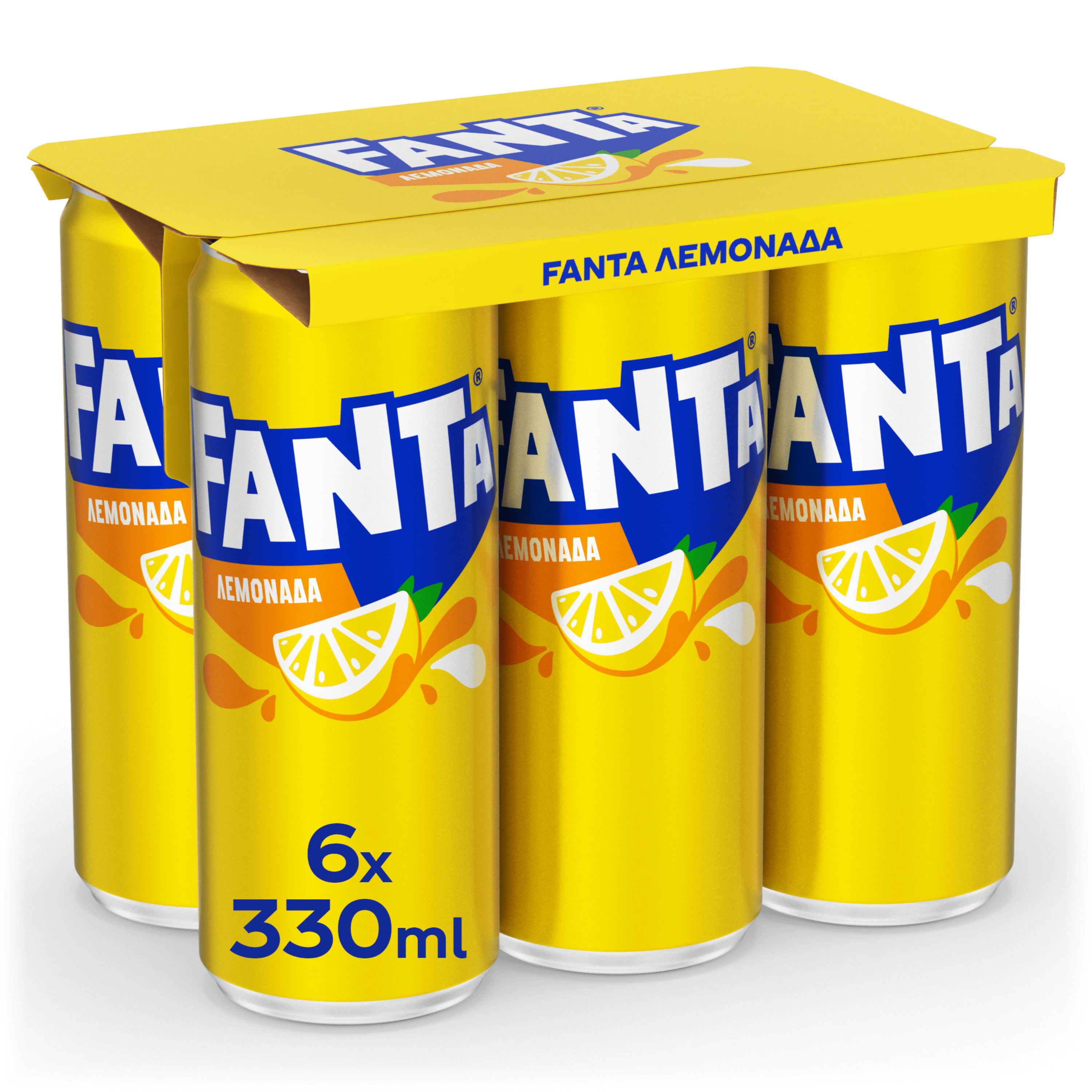 The Coca Cola Company Λεμονίτα Κουτί Fanta (6x330 ml)