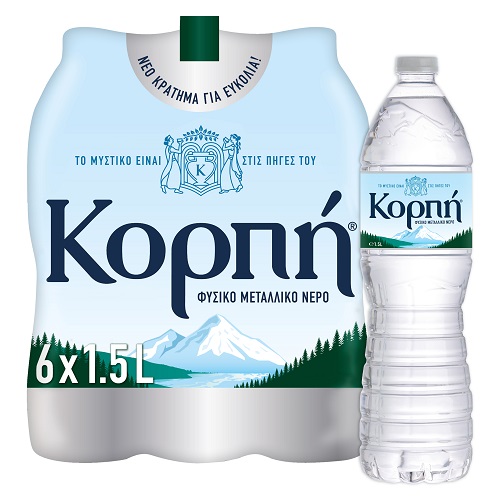 Φυσικό Μεταλλικό Νερό Κορπή (6×1,5 lt)