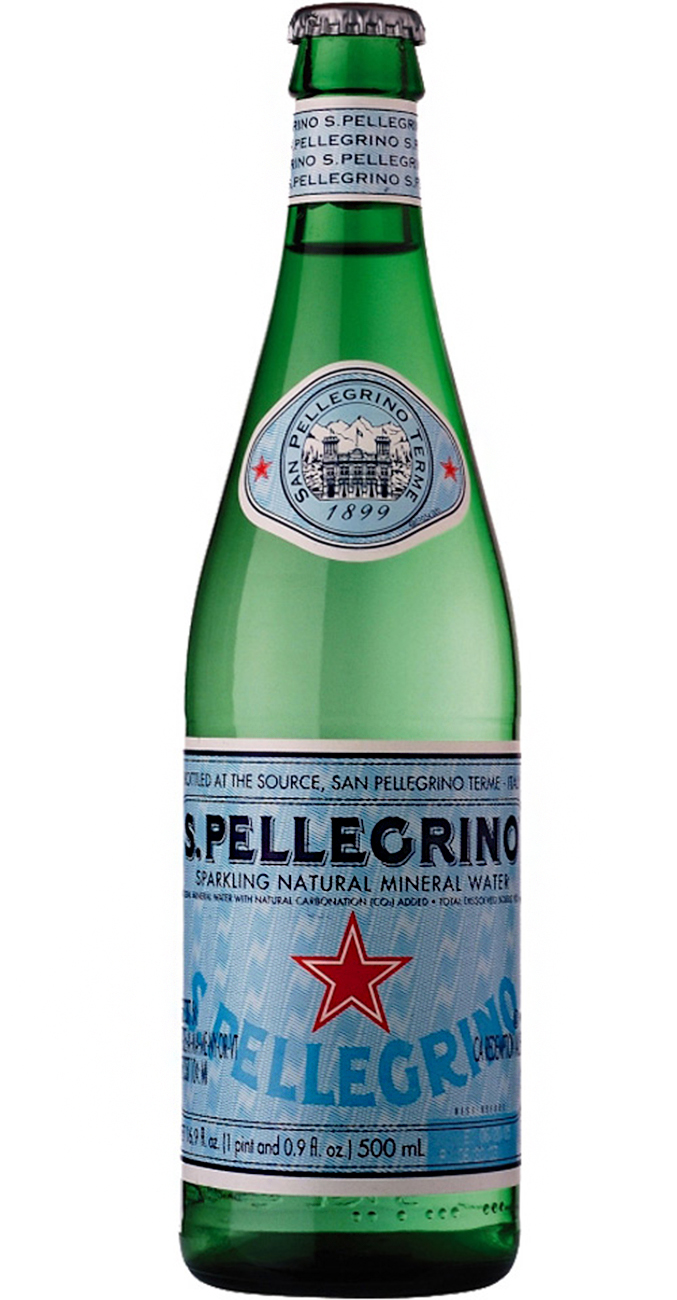 Νερό Φυσικό Μεταλλικό Ανθρακούχο San Pellegrino (500 ml)