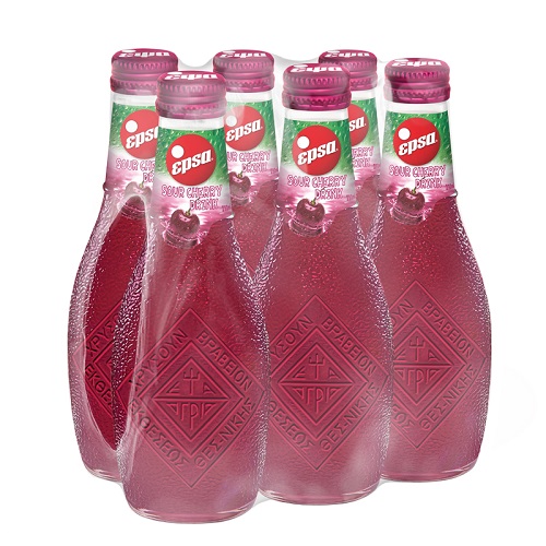 Βυσσινάδα Χωρίς Ανθρακικό Φιάλη Έψα (6×232 ml)