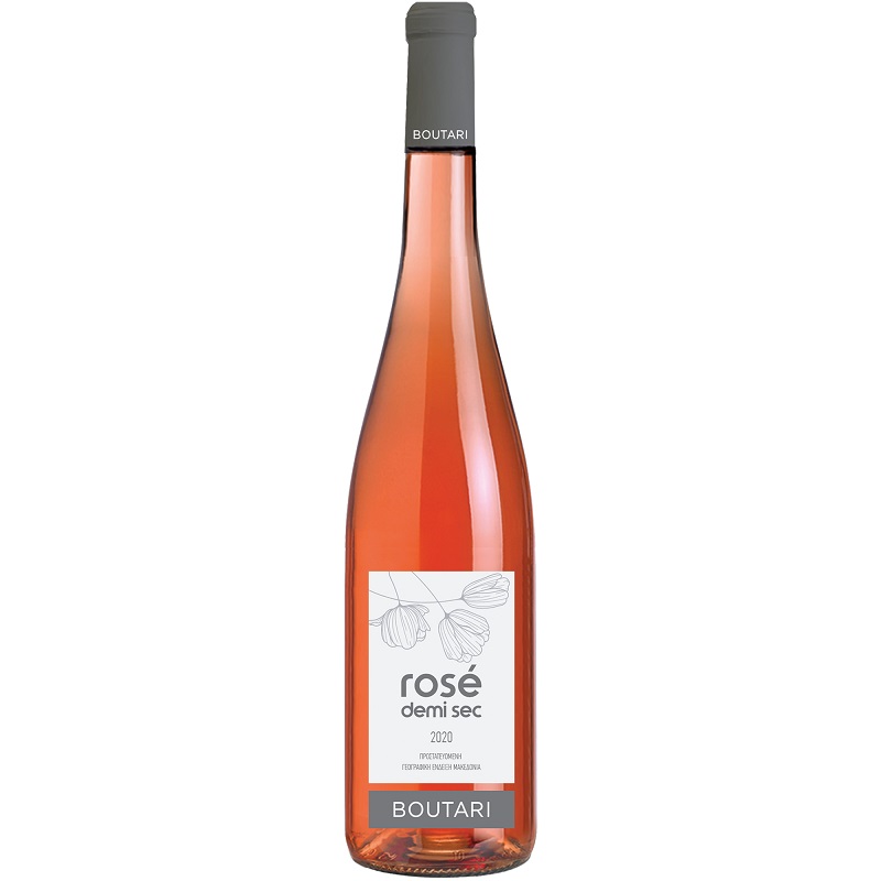 Οίνος Ροζέ Demi Sec Μπουτάρη (750 ml)