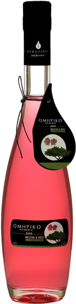 Λικέρ Μαστίχα και Τριαντάφυλλο Ομηρικό (500ml)