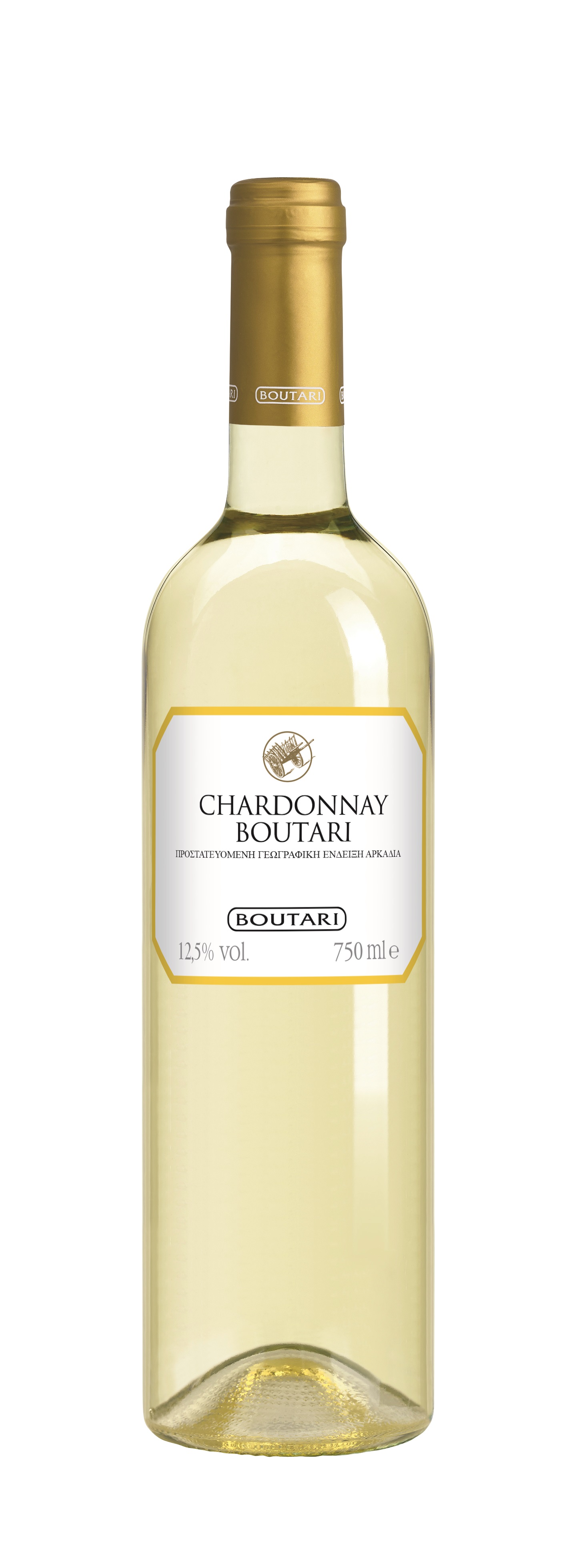 Οίνος Λευκός Chardonnay Μπουτάρη (750 ml)