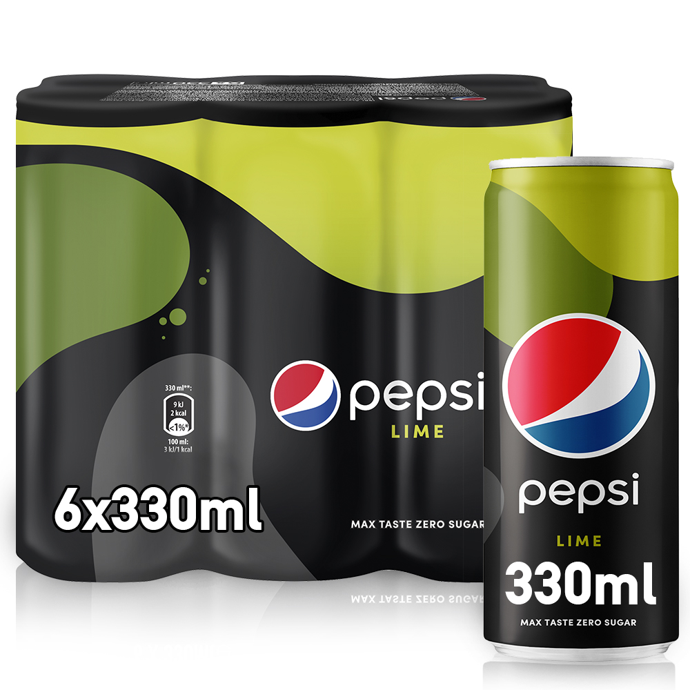 Pepsi Lime (6×330 ml)