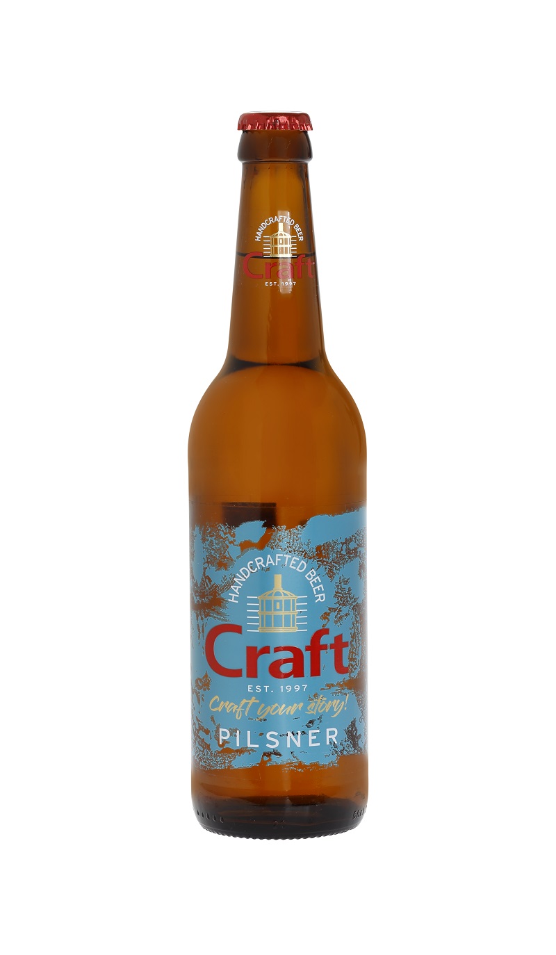 Craft Μπύρα φιάλη Pilsner Craft (500 ml)