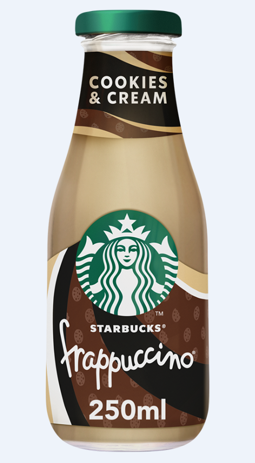 Starbucks Κρύο Ρόφημα καφέ Frappuccino Cookies & Cream Starbucks (250 ml)  