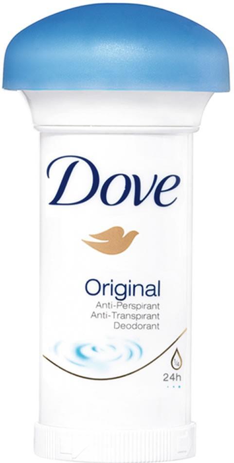 Αποσμητικό σε Κρέμα Original Dove (2x50ml) 1+1 Δώρο