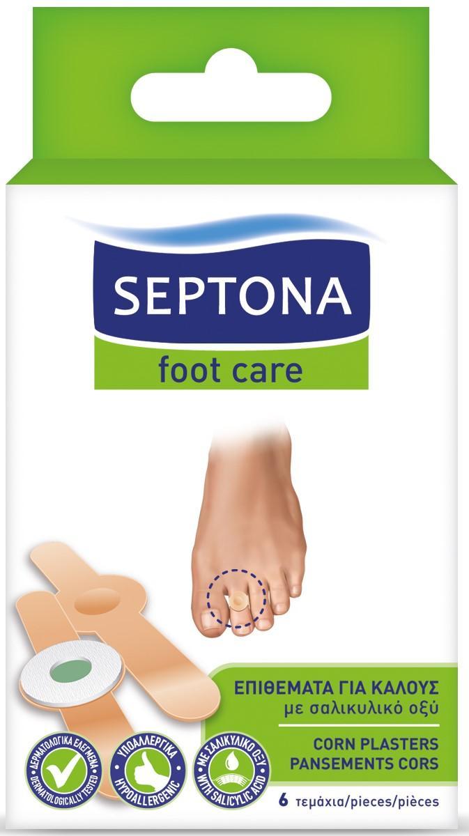 Επιθέματα για Κάλους Foot Care Septona (6 τεμ) Επιθέματα για Κάλους Foot Care Septona (6 τεμ)