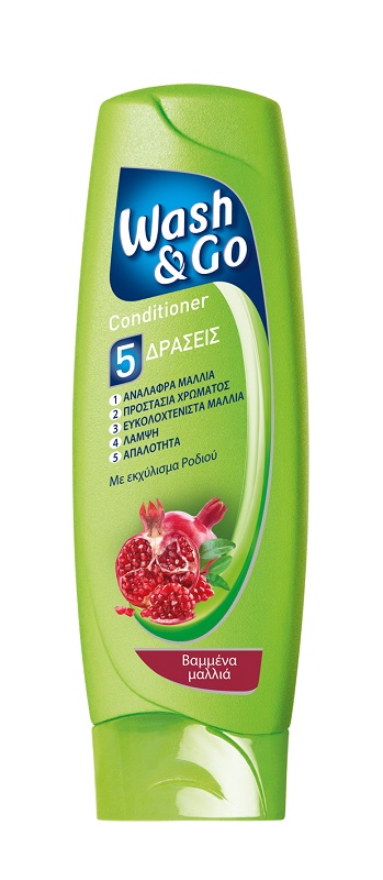 Κρέμα Μαλλιών για Βαμμένα Μαλλιά Wash & Go (180 ml)