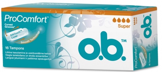 Ταμπόν Super SilkTouch Pro Comfort O.b. (16 τεμ)