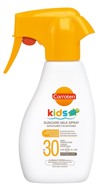 Παιδικό Aντηλιακό Spray Προστασίας Carroten Trigger SPF30 (200ml)
