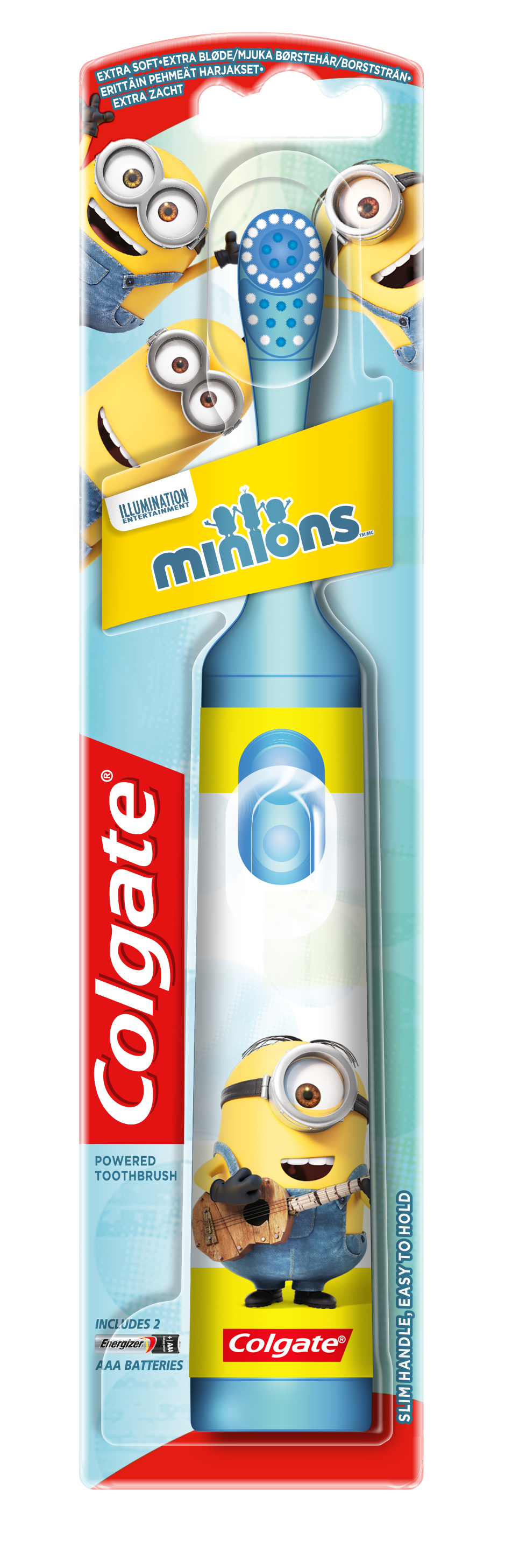Οδοντόβουρτσα Παιδική Minions Μπαταρίας M Colgate (1τμχ)