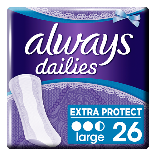 Σερβιετάκια Extra Protect Large Always (2×26τεμ) 1+1 Δώρο
