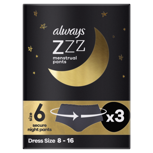 P&G Εσώρουχα για την Ακράτεια Small/Medium Always (3τεμ)