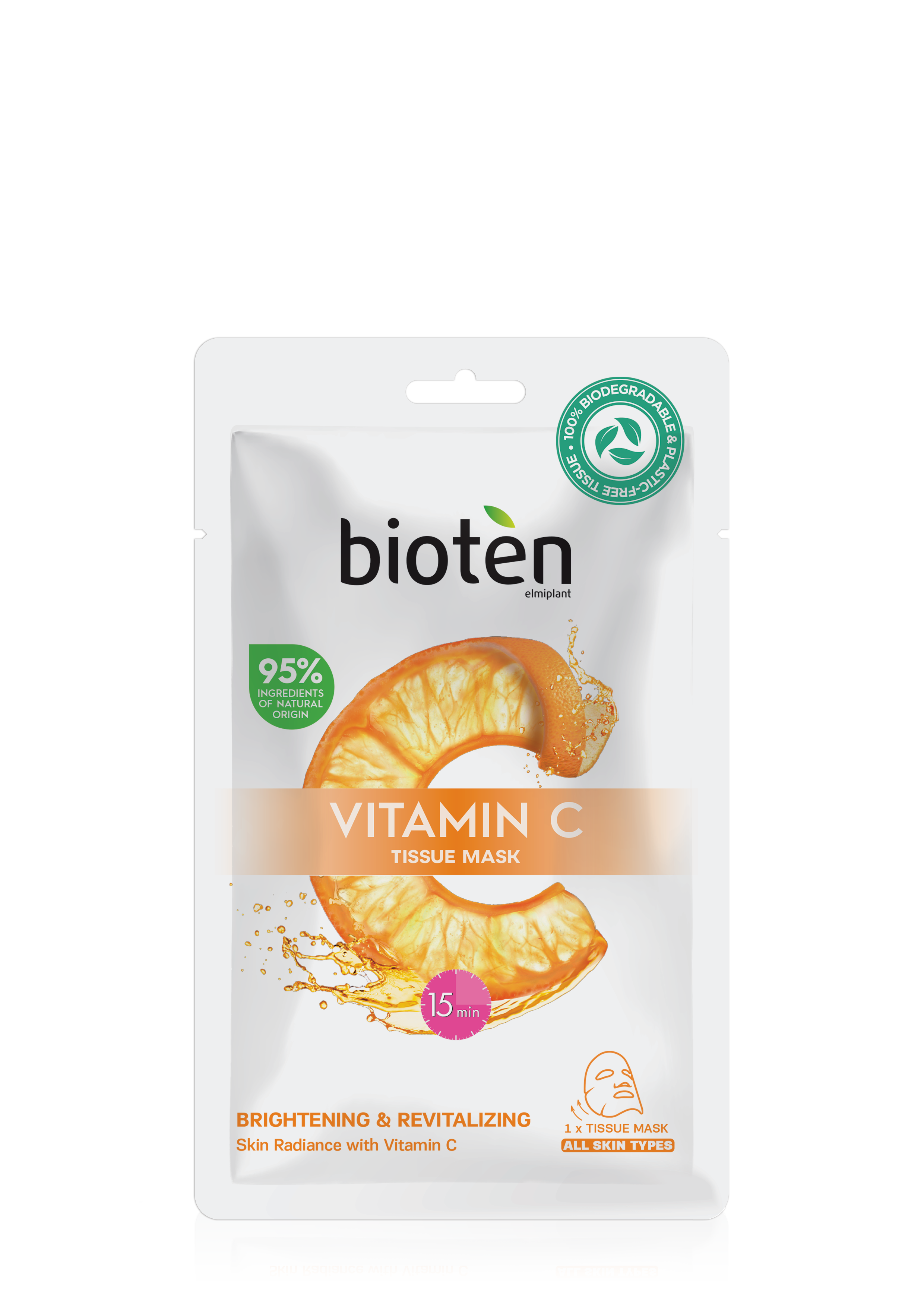 Υφασμάτινη Μάσκα Vitamin C Bioten (20ml)