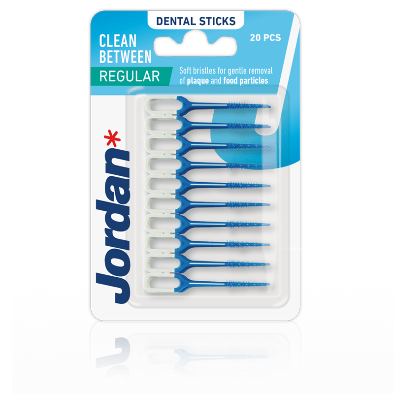 Jordan Μεσοδόντια Βουρτσάκια Clean Between Sticks Jordan (Regular) (20τμχ)
