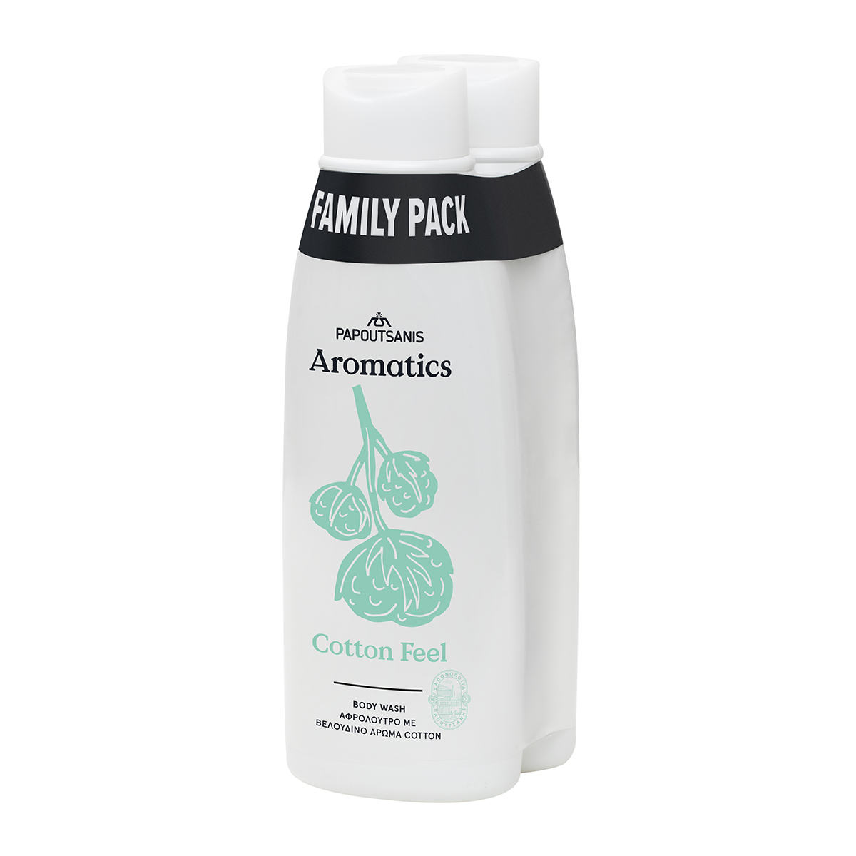 Αφρόλουτρο Cotton Feel Aromatics Family Pack (2X650ml)